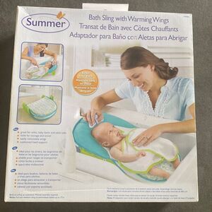Baby Infant Summer Bath Sling with Warming Wings NEW